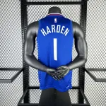 Camiseta azul de visitante de los LA Clippers 2023/24, James Harden #1 para hombre