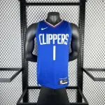 Camiseta azul de visitante de los LA Clippers 2023/24, James Harden #1 para hombre