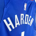Camiseta azul de visitante de los LA Clippers 2023/24, James Harden #1 para hombre