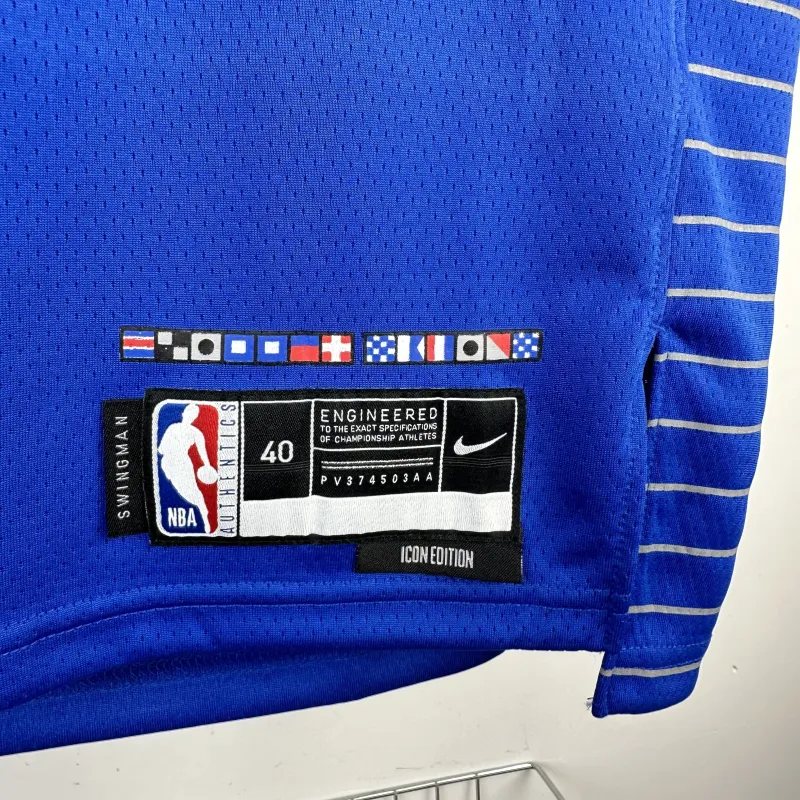Camiseta azul de visitante de los LA Clippers 2023/24, James Harden #1 para hombre