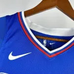 Camiseta azul de visitante de los LA Clippers 2023/24, James Harden #1 para hombre