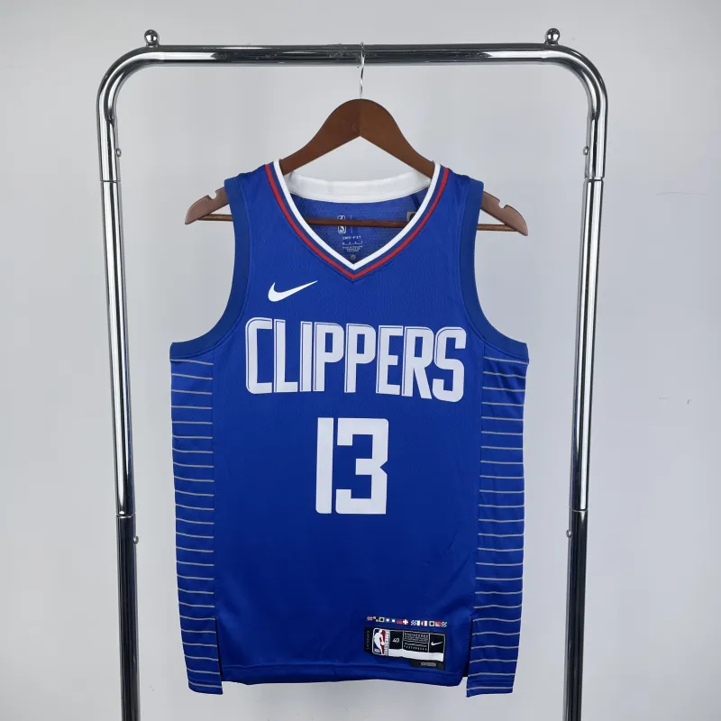 2023/24 LA Clippers Away Blue Paul George #13 Men’s Jersey