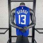 2023/24 LA Clippers Away Blue Paul George #13 Men’s Jersey