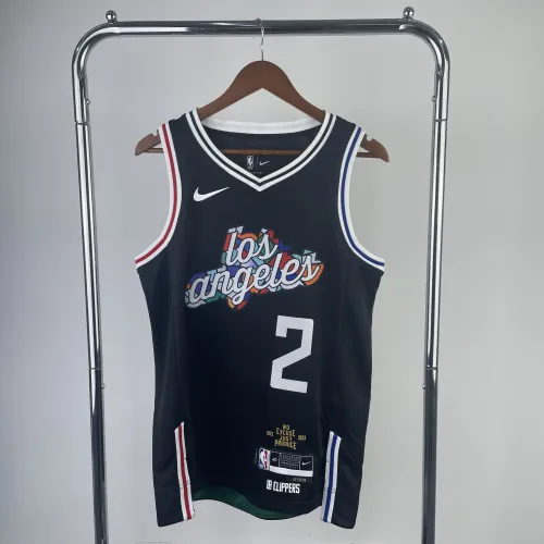 Camisa masculina LA Clippers City Edition Kawhi Leonard #2 2023/24