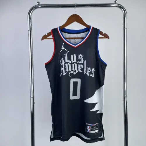 2023/24 LA Clippers Jordan Edition Russell Westbrook #0 Herren Trikot