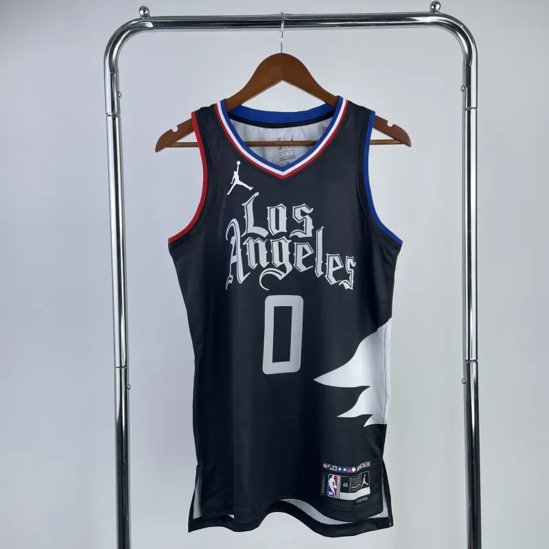 2023/24 LA Clippers Jordan Edition Russell Westbrook #0 Men’s Jersey