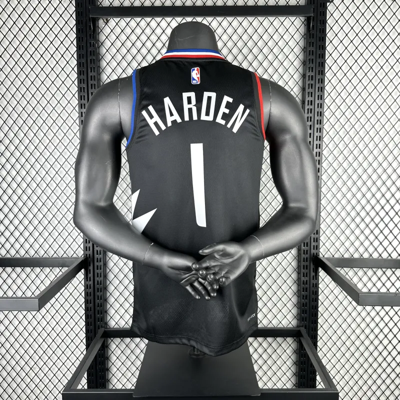 2023/24 LA Clippers Jordan Edition James Harden #1 Men’s Jersey