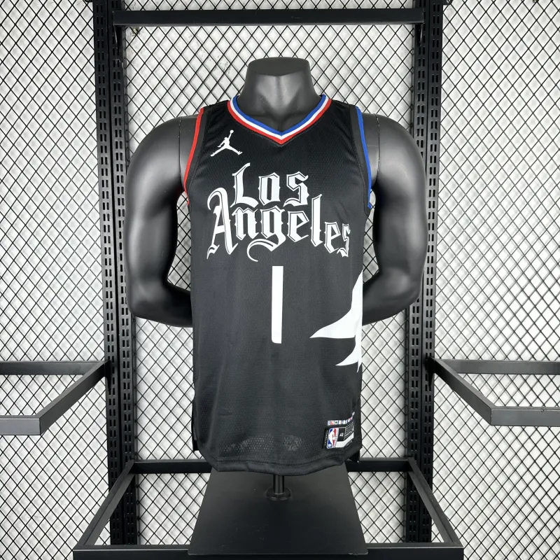 2023/24 LA Clippers Jordan Edition James Harden #1 Men’s Jersey