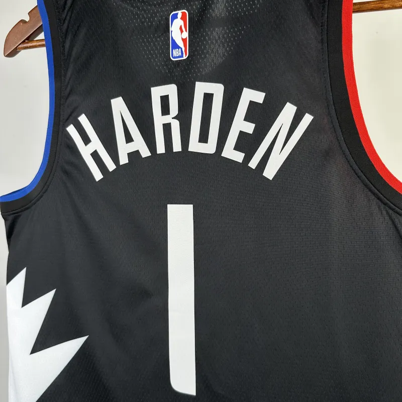 2023/24 LA Clippers Jordan Edition James Harden #1 Men’s Jersey