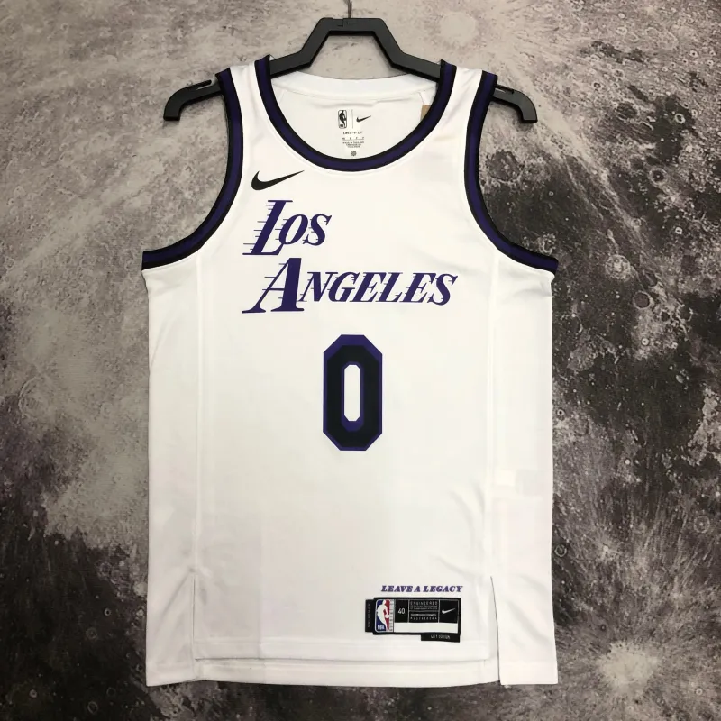 2023/24 Los Angeles Lakers City Edition Russell Westbrook #0 Men’s Jersey