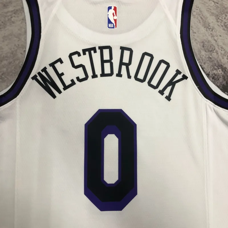2023/24 Los Angeles Lakers City Edition Russell Westbrook #0 Men’s Jersey
