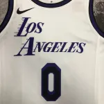 2023/24 Los Angeles Lakers City Edition Russell Westbrook #0 Men’s Jersey