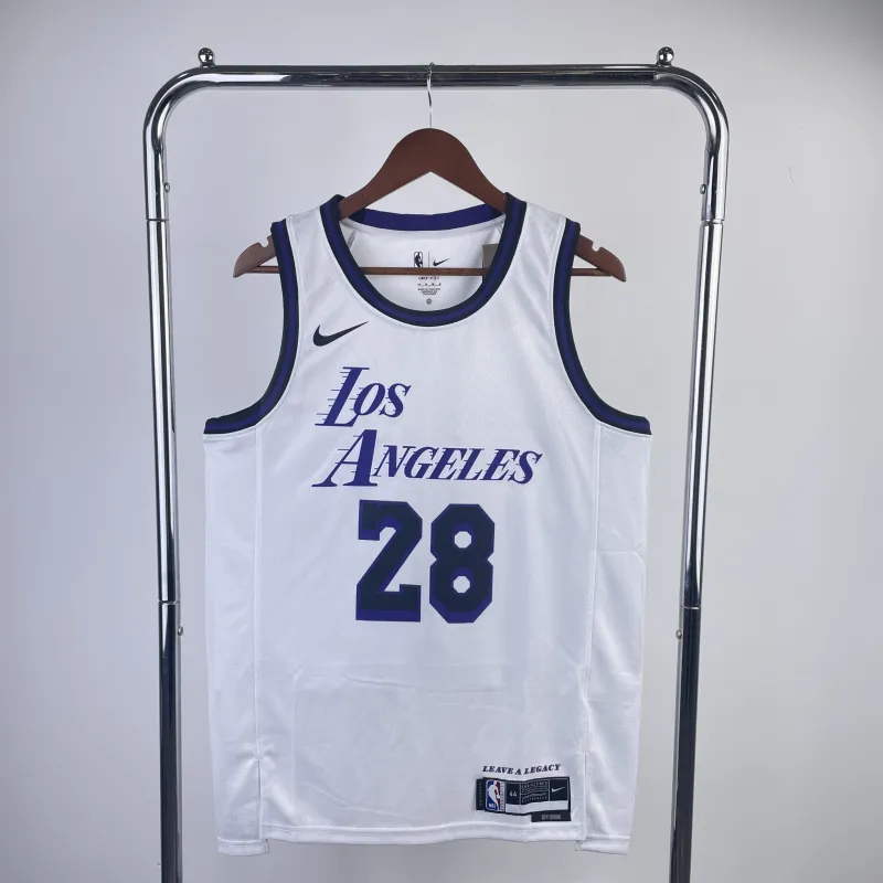 2023/24 Los Angeles Lakers City Edition Rui Hachimura #28 Men’s Jersey