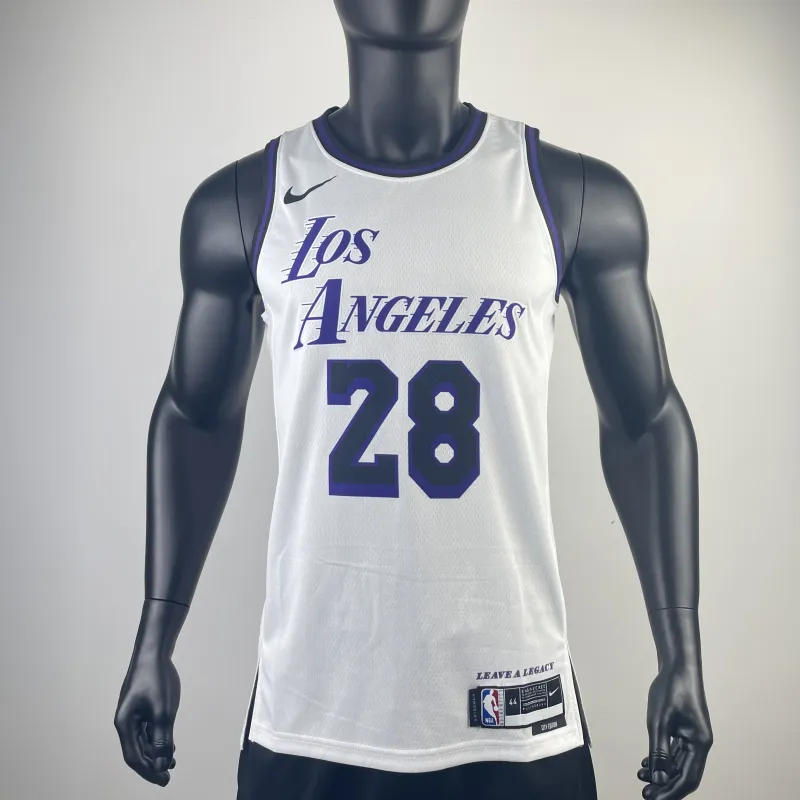 2023/24 Los Angeles Lakers City Edition Rui Hachimura #28 Men’s Jersey