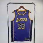 2023/24 Los Angeles Lakers Jordan Edition Rui Hachimura #28 Herren Trikot 2023/24 Los Angeles Lakers Jordan Edition Rui Hachimura #28 Herren Trikot