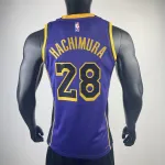2023/24 Los Angeles Lakers Jordan Edition Rui Hachimura #28 Herren Trikot