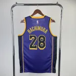 2023/24 Los Angeles Lakers Jordan Edition Rui Hachimura #28 Herren Trikot