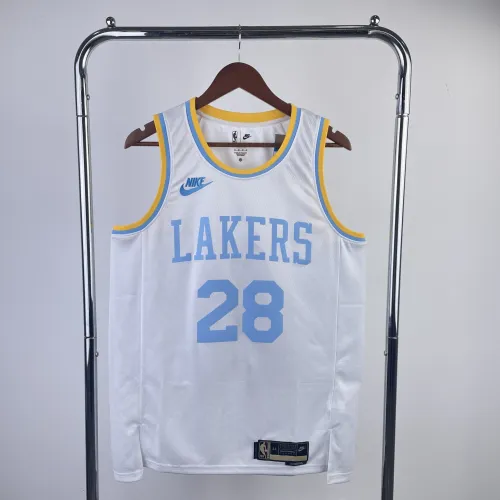 2023/24 Los Angeles Lakers Retro Rui Hachimura #28 Camisola para homem