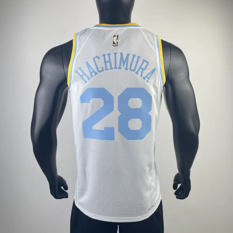2023/24 Los Angeles Lakers Retro Rui Hachimura #28 Men’s Jersey