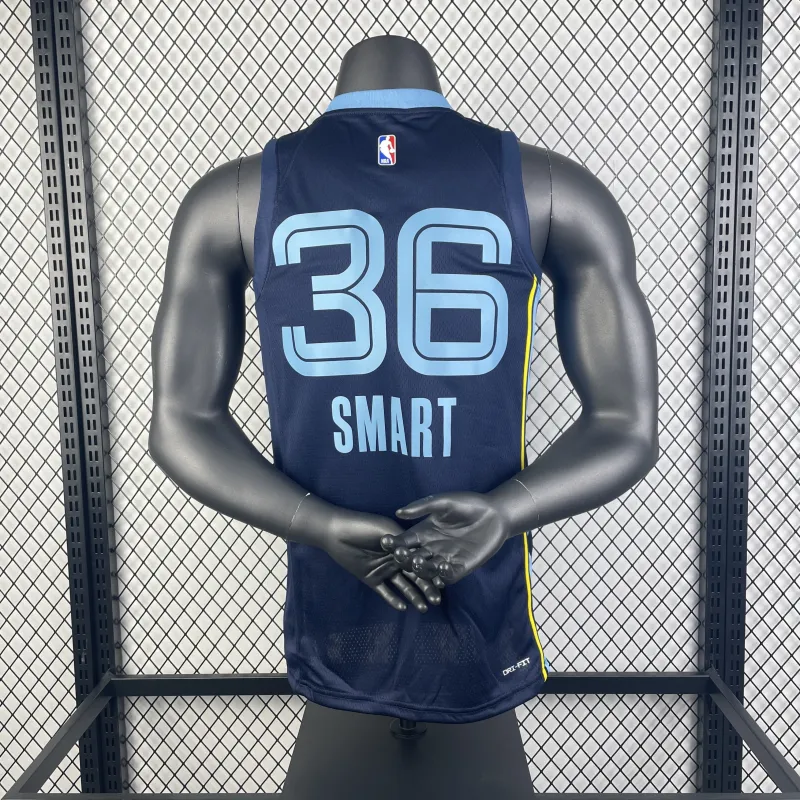 2023/24 Memphis Grizzlies Marcus Smart #36 Men’s Jersey