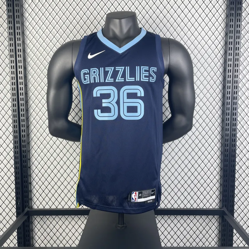 2023/24 Memphis Grizzlies Marcus Smart #36 Men’s Jersey