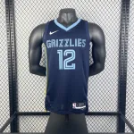 2023/24 Memphis Grizzlies Ja Morant #12 Men's Jersey