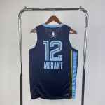2023/24 Memphis Grizzlies Ja Morant #12 Men's Jersey
