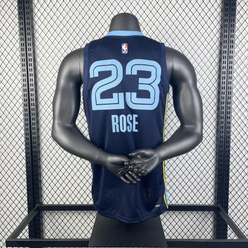 Camiseta de hombre de los Memphis Grizzlies 2023/24 de Derrick Rose (#23)