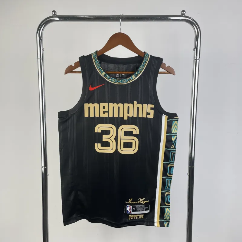 2023/24 Memphis Grizzlies Marcus Smart #36 Camisola para homem