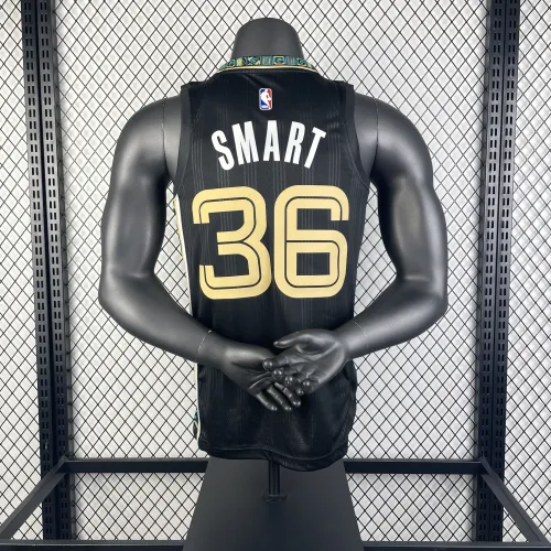 Camiseta de hombre de los Memphis Grizzlies de la temporada 2023/24 de Marcus Smart (#36)