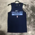 2023/24 Memphis Grizzlies Training Tank Top Men’s Basketball Jersey