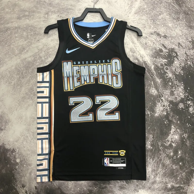 Camiseta de hombre Desmond Bane #22 de los Memphis Grizzlies, edición «City» 2023/24