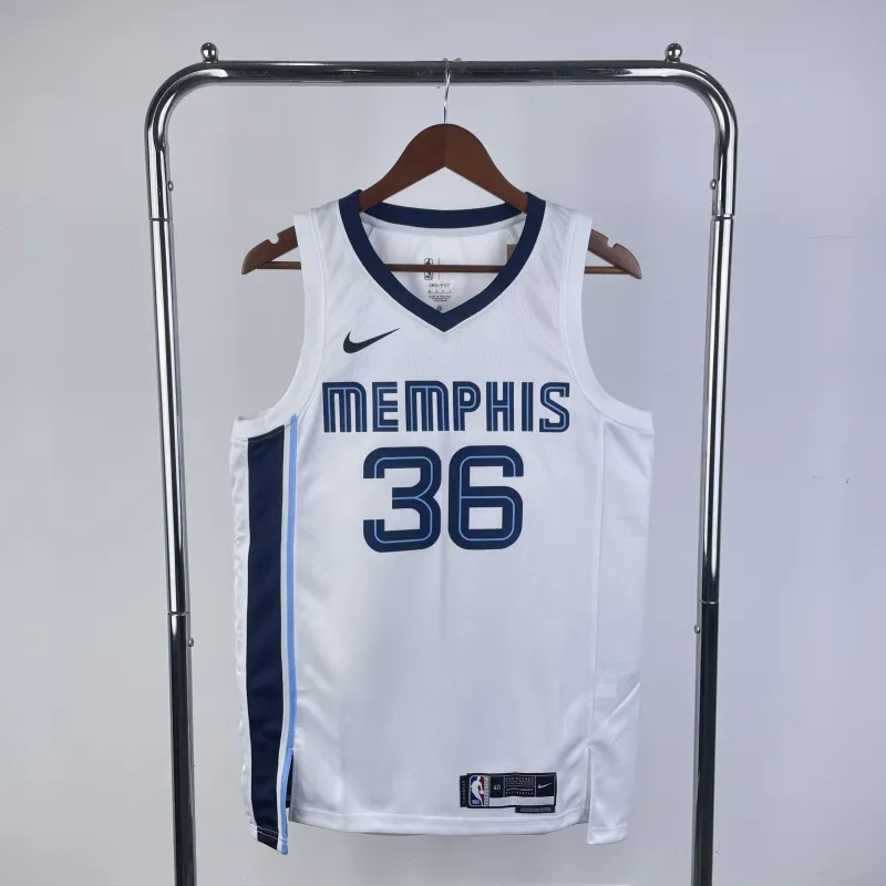 2023/24 Memphis Grizzlies Marcus Smart #36 Men's Jersey
