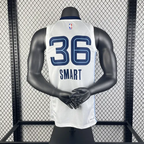 Camiseta de hombre de los Memphis Grizzlies de la temporada 2023/24 de Marcus Smart (#36)
