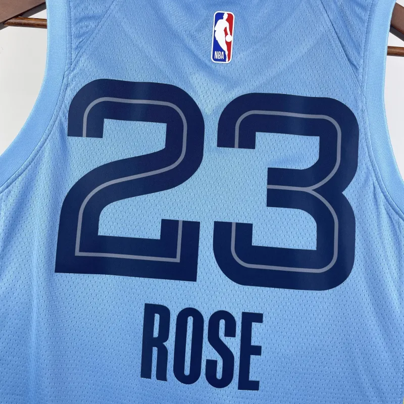 2023/24 Memphis Grizzlies Jordan Edition Derrick Rose #23 Men's Jersey