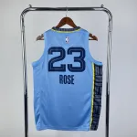 2023/24 Memphis Grizzlies Jordan Edition Derrick Rose #23 Men's Jersey