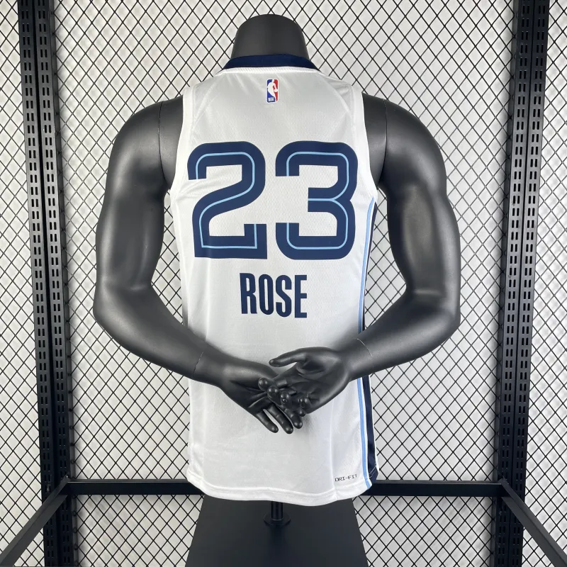 2023/24 Memphis Grizzlies Derrick Rose #23 Men’s Jersey