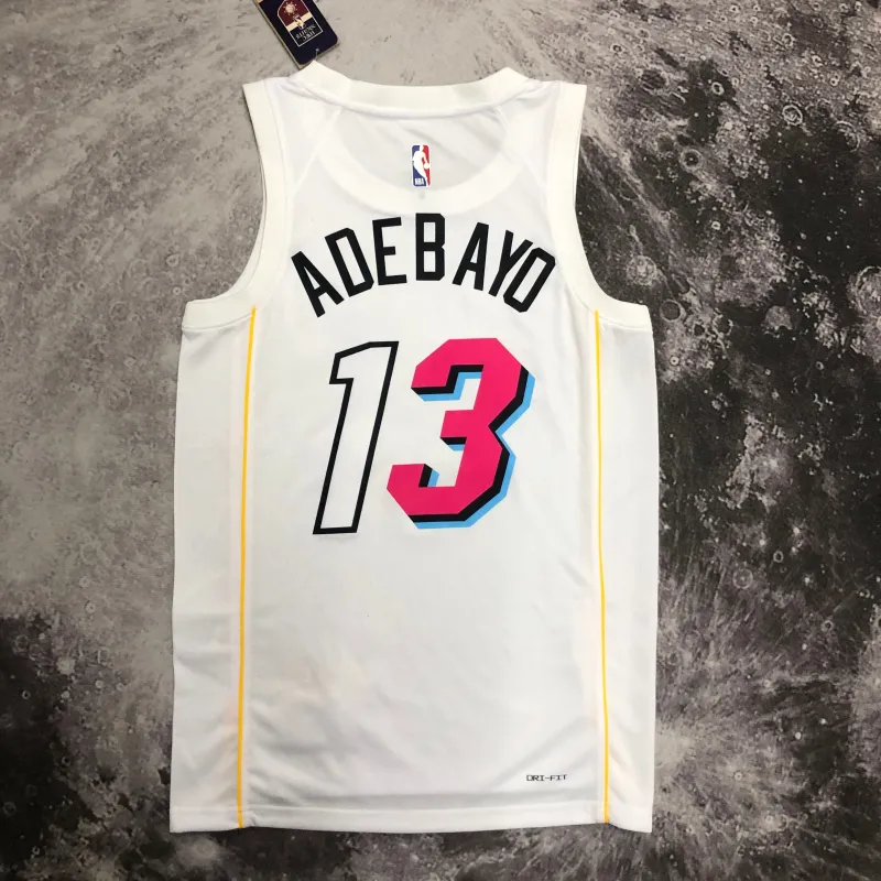 2023/24 Miami Heat City Edition Bam Adebayo Men’s Jersey