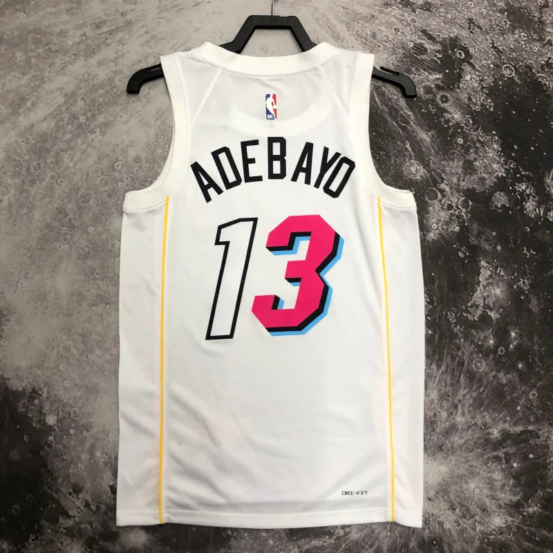 2023/24 Miami Heat City Edition Bam Adebayo Men’s Jersey