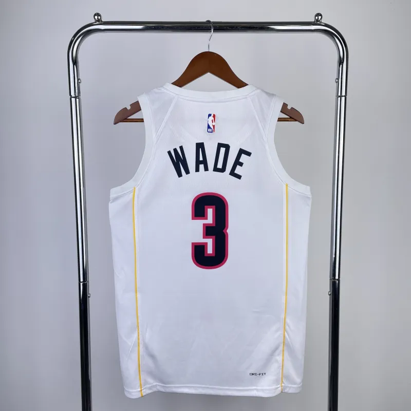 2023/24 Miami Heat City Edition Dwyane Wade #3 Men’s Jersey