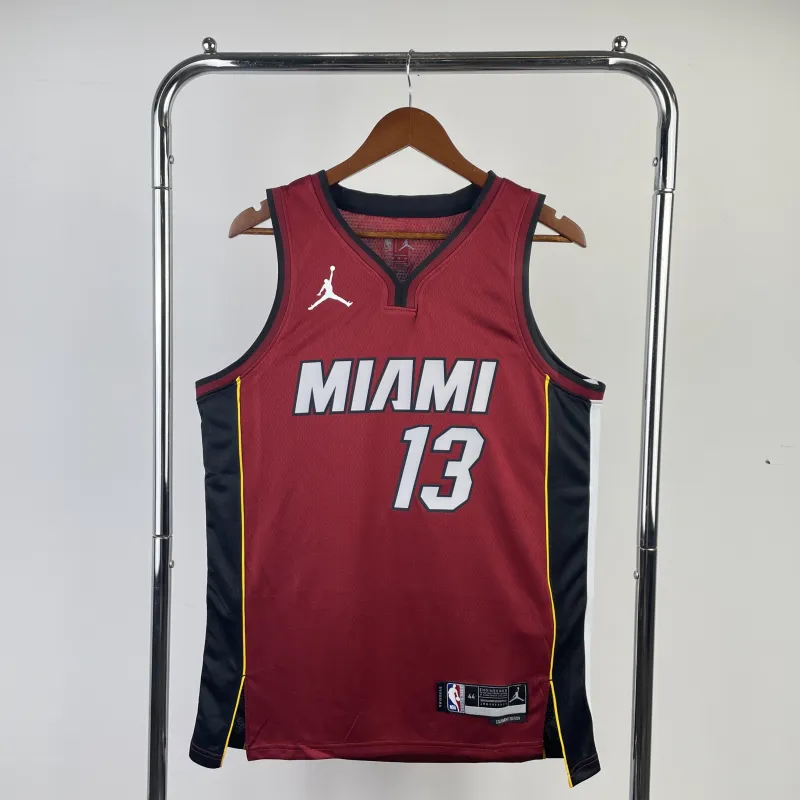 2023/24 Miami Heat Jordan Edition Bam Adebayo #13 Men’s Jersey