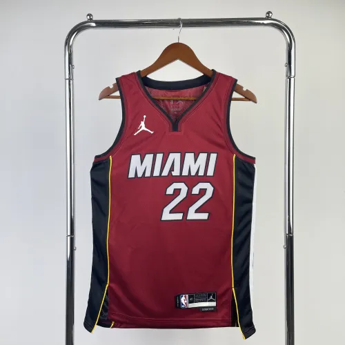 2023/24 Miami Heat Jordan Edition Jimmy Butler #22 Men's Jersey