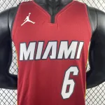2023/24 Miami Heat Jordan Edition LeBron James #6 Men’s Jersey