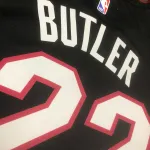 2023/24 Miami Heat V-Neck Jimmy Butler #22 Camisola para homem