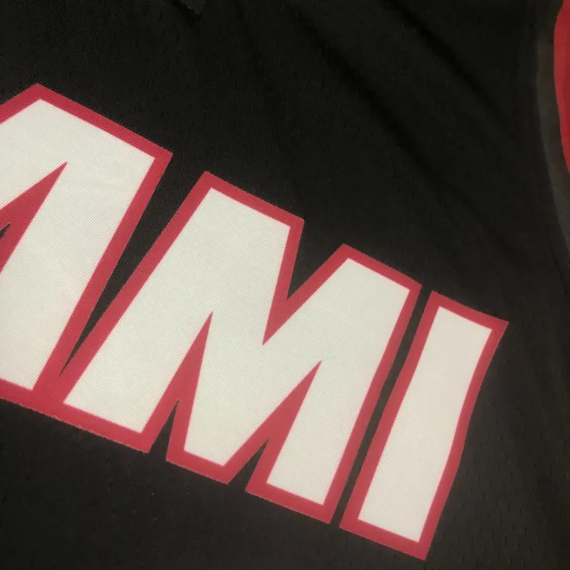 2023/24 Miami Heat V-Neck Jimmy Butler #22 Camisola para homem
