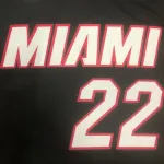 2023/24 Miami Heat V-Neck Jimmy Butler #22 Camisola para homem