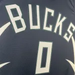 2023/24 Milwaukee Bucks Jordan Edition Damian Lillard #0 Men’s Jersey