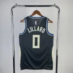 2023/24 Milwaukee Bucks Jordan Edition Damian Lillard #0 Men’s Jersey