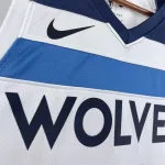 2023/24 Minnesota Timberwolves Home White Anthony Edwards #5 Men’s Jersey