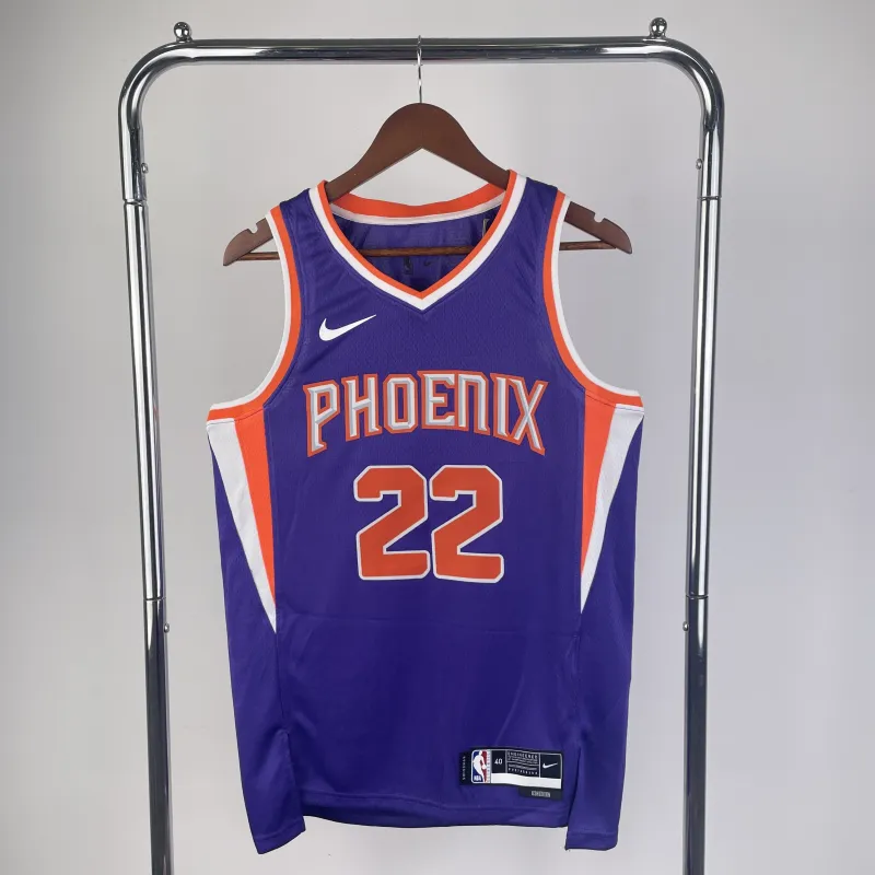2023/24 Phoenix Suns Purple Deandre Ayton #22 Men’s Jersey